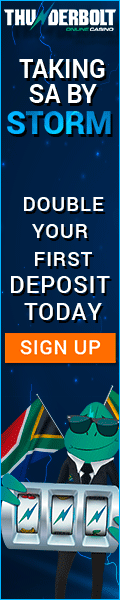 Double your 1st deposit at Thunderbolt Casino!
